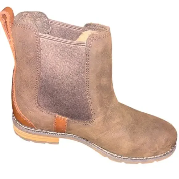 Brown Leather Chelsea Boots - Picture 8 of 11